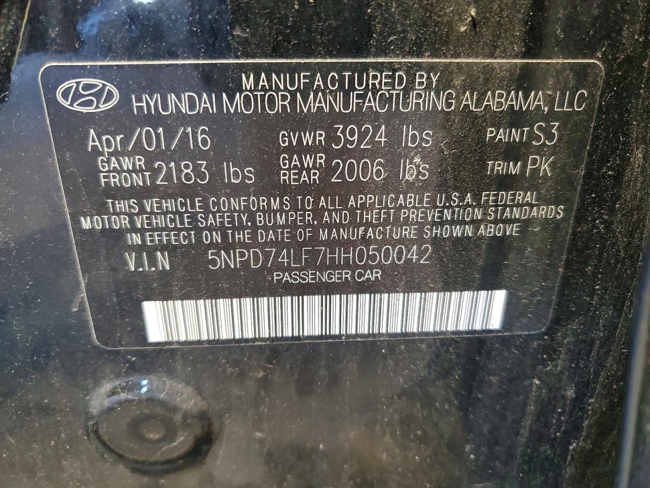 Hyundai ELANTRA Se