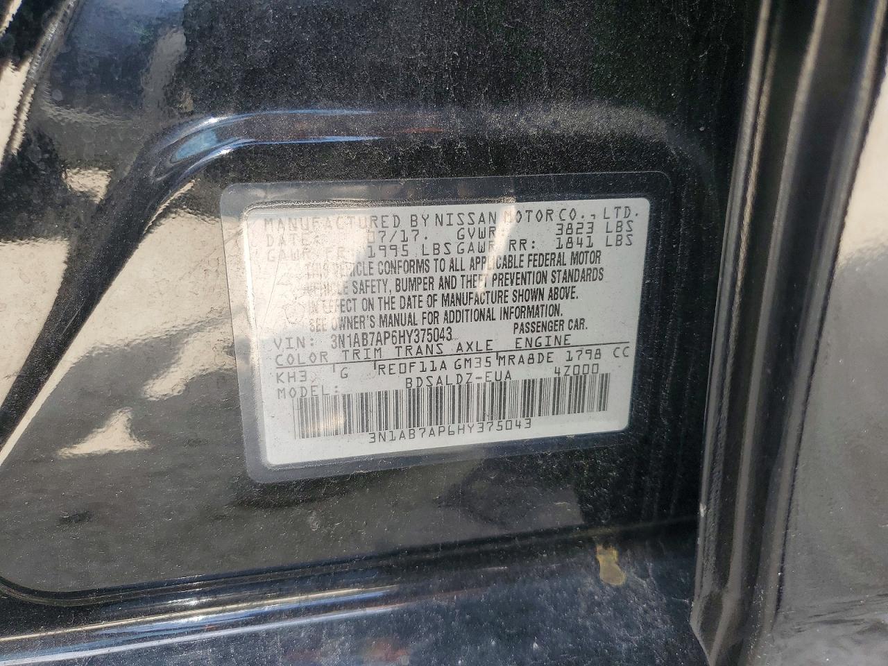 Nissan Sentra Sv