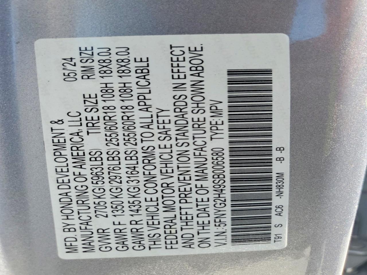 Honda Pilot Exl