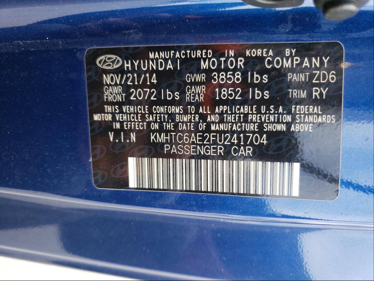 Hyundai VELOSTER Turbo