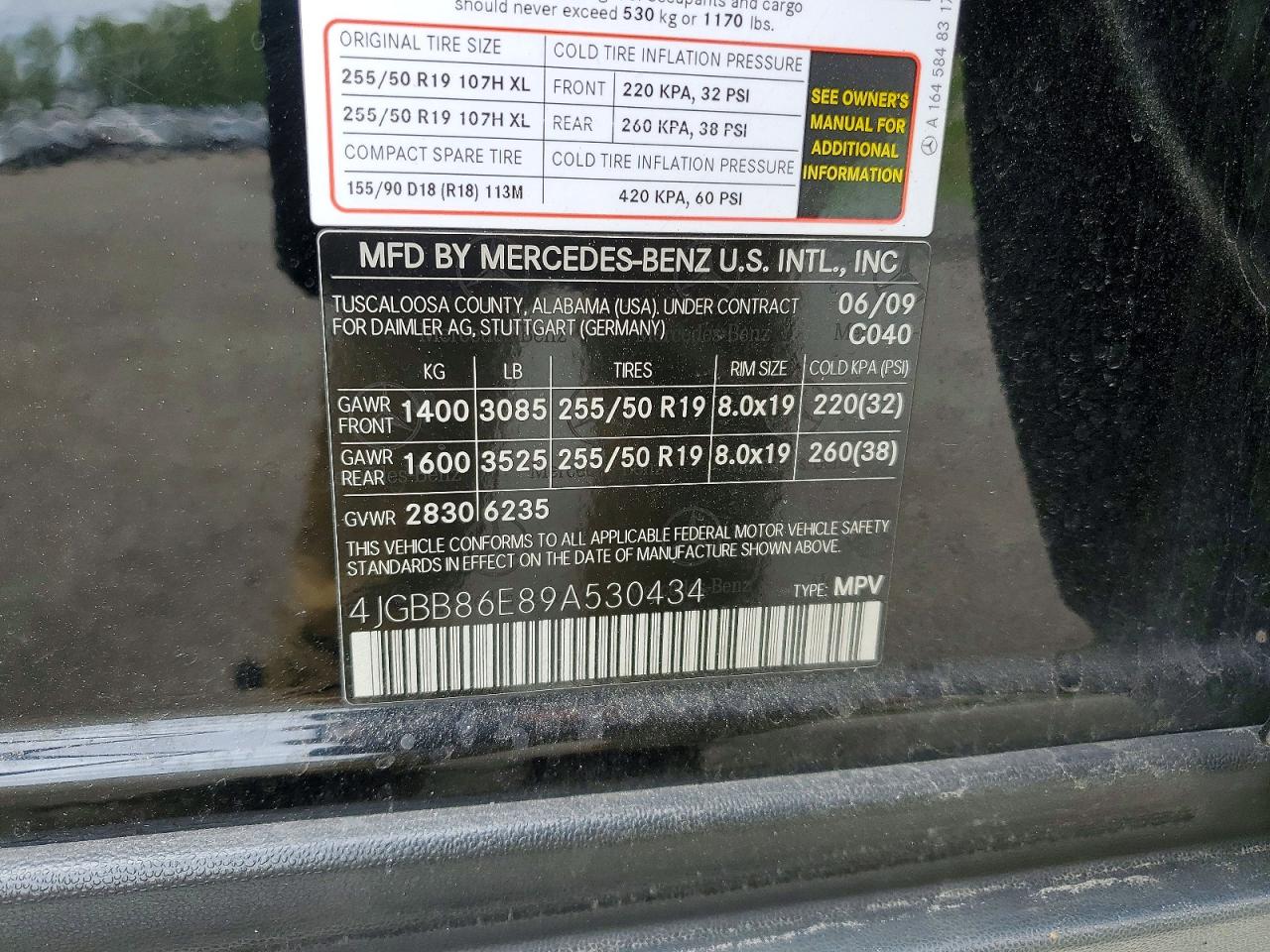 Mercedes-Benz M-Class 350