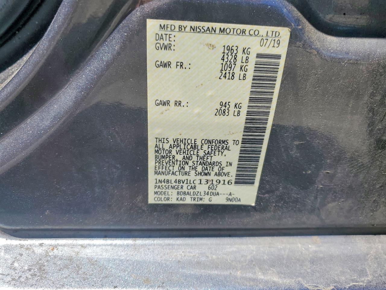 Nissan Altima S