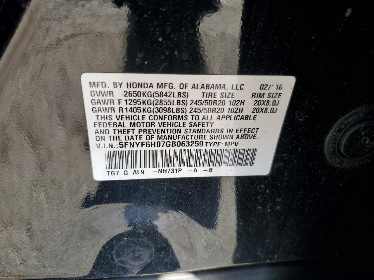 Honda Pilot Elite