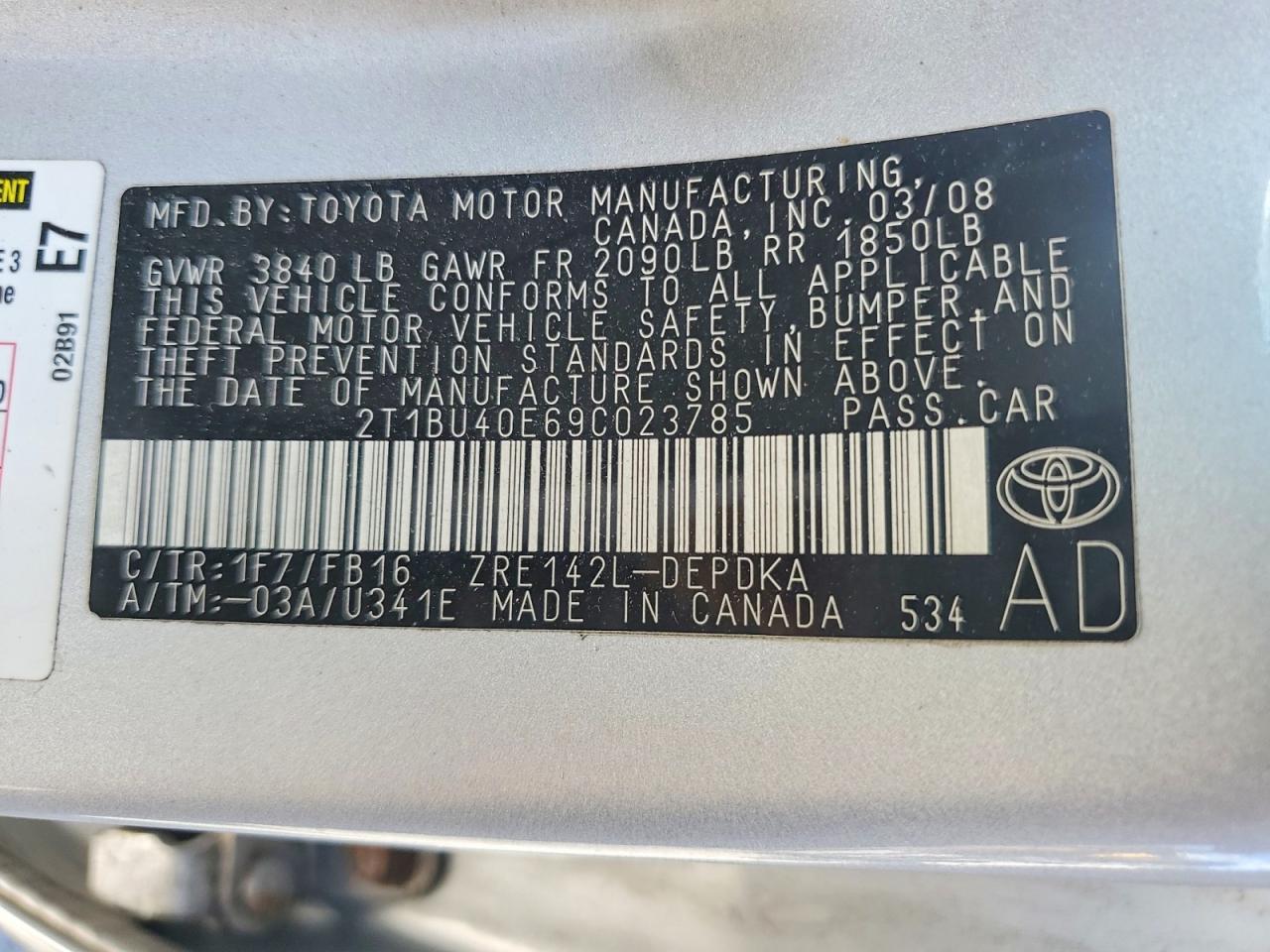 Toyota Corolla Base