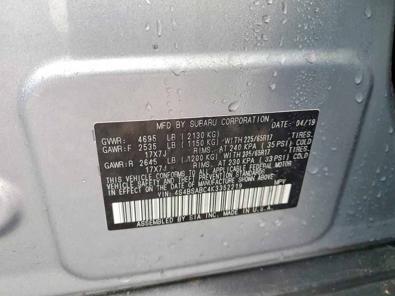 Subaru Legacy 2.5i