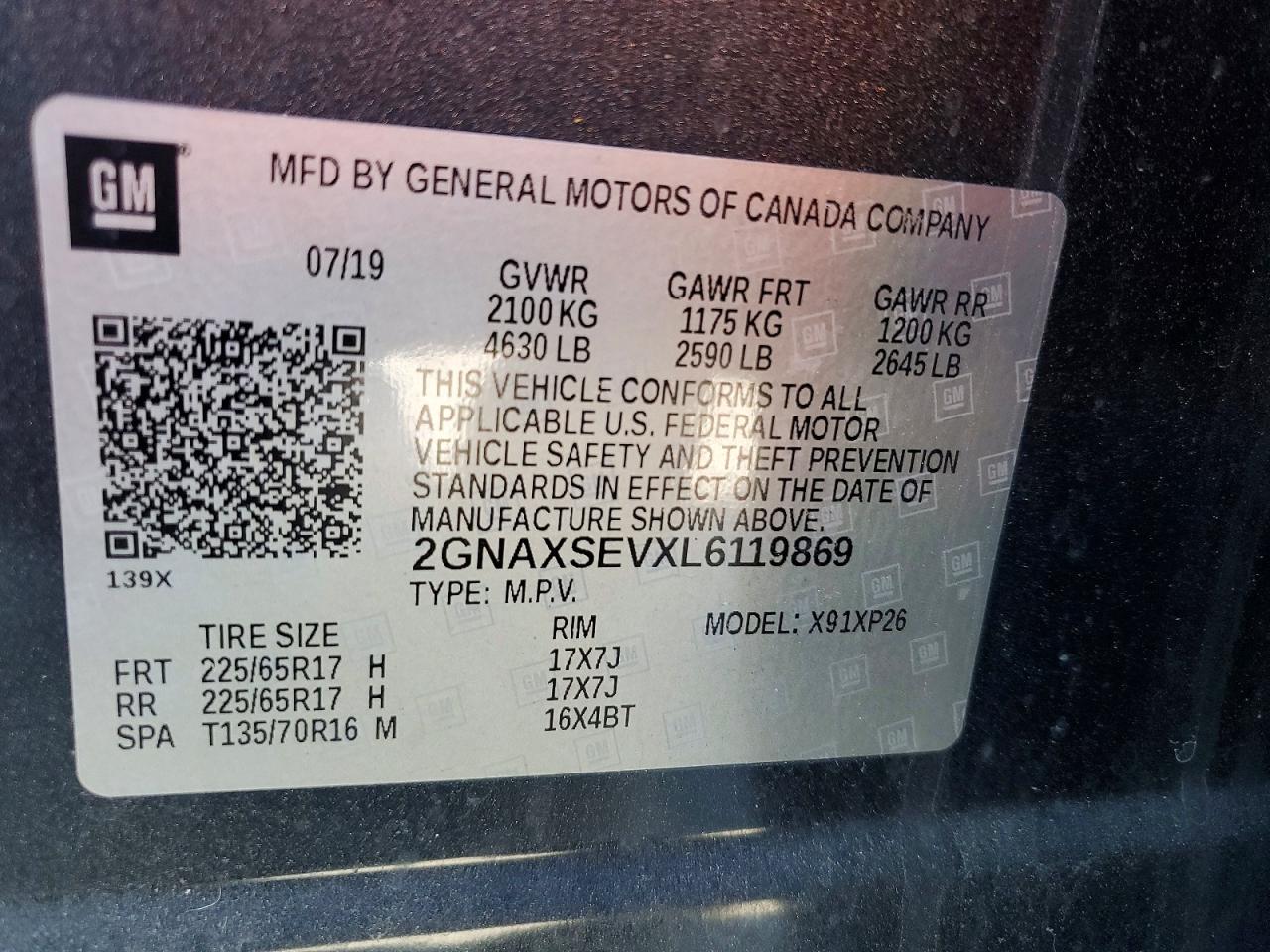 Chevrolet Equinox Ls