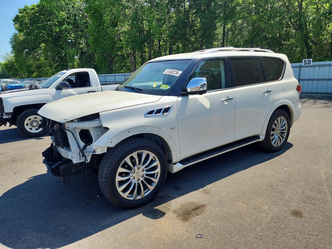 Salvage INFINITI Qx Image