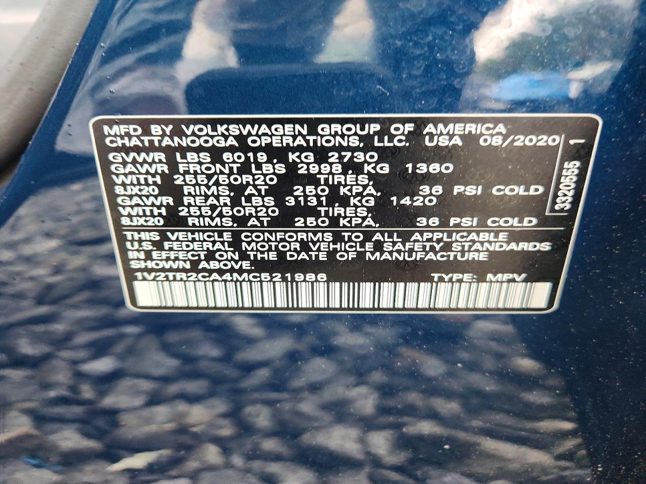 Volkswagen Atlas Sel Premium