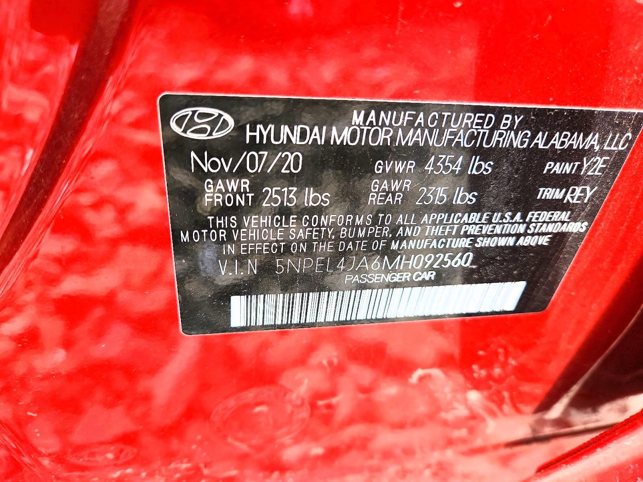 Hyundai SONATA Sel