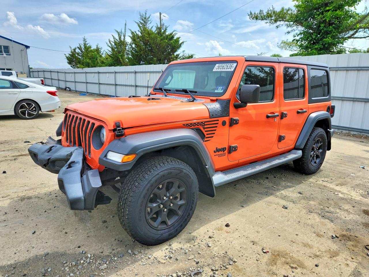 Salvage Jeep Wrangler Image