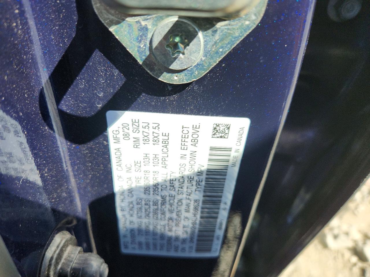 Honda Crv Exl