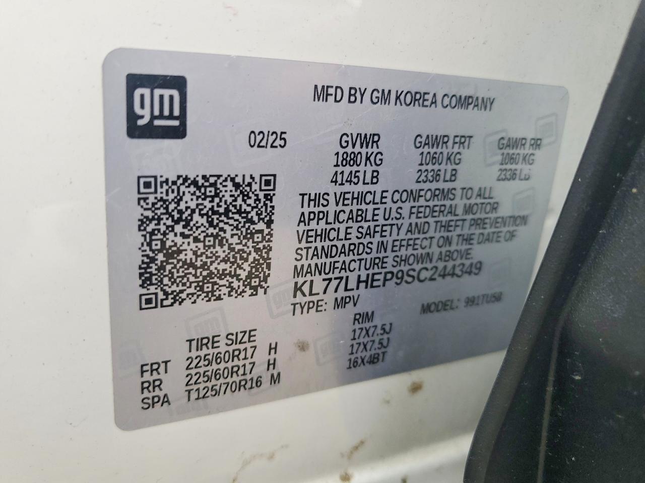 Chevrolet Trax 1lt