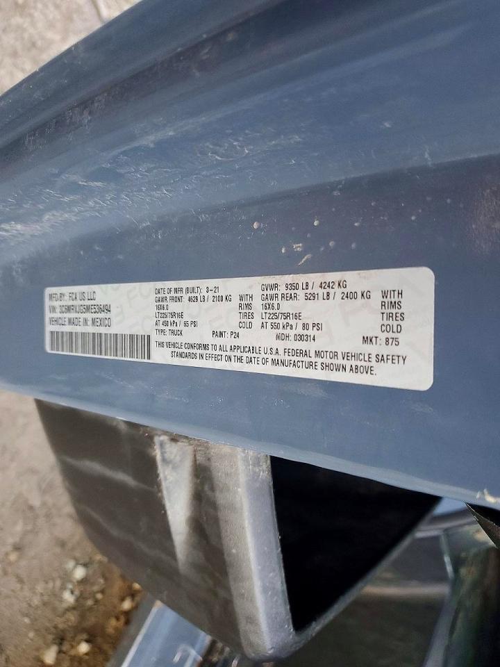Ram Promaster 3500 High