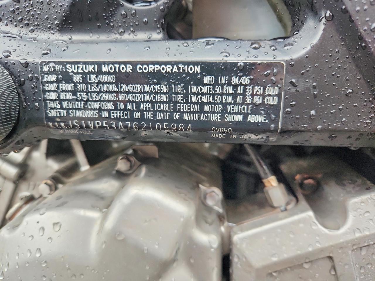 Suzuki Sv650