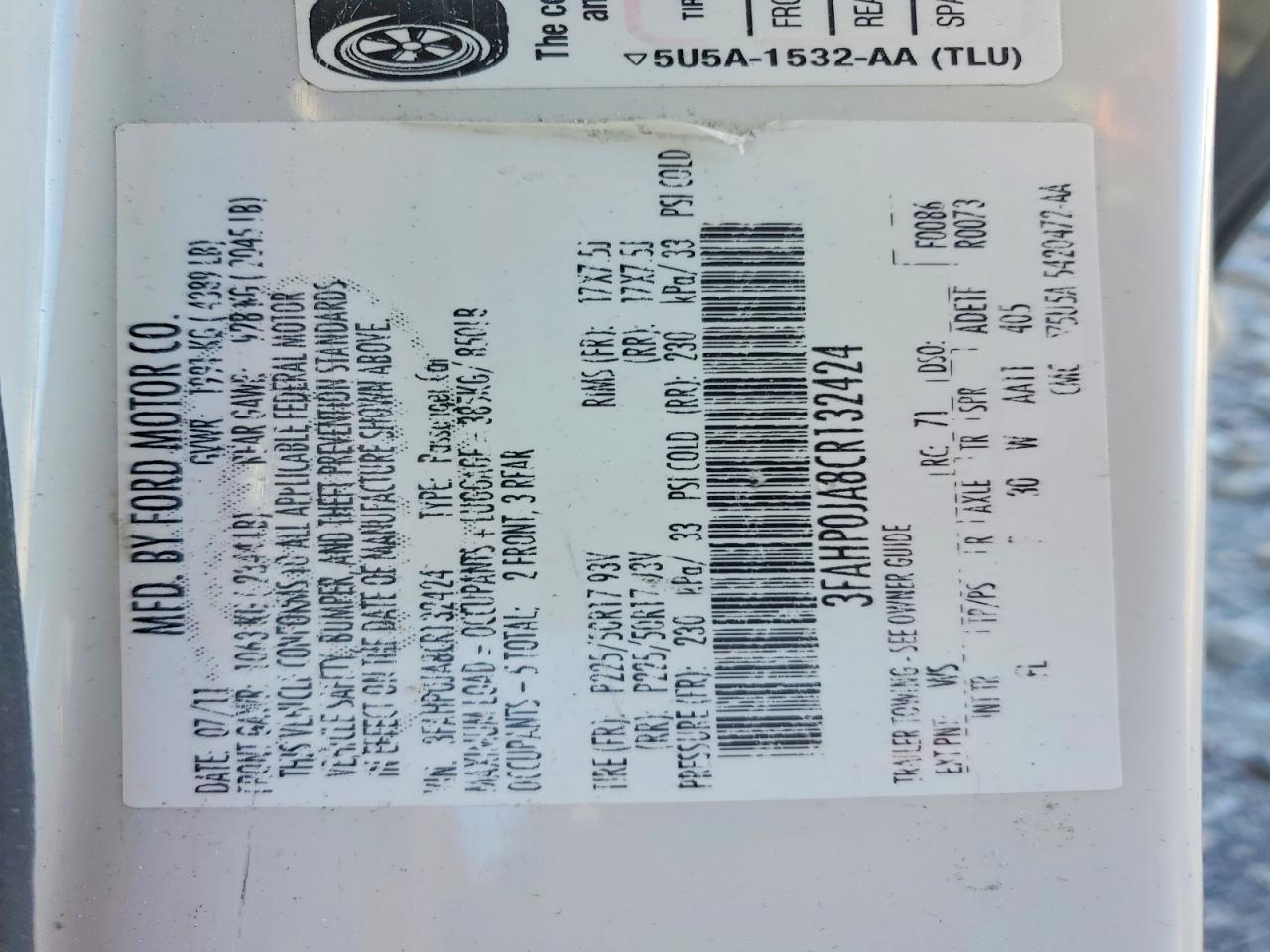 Ford Fusion Sel