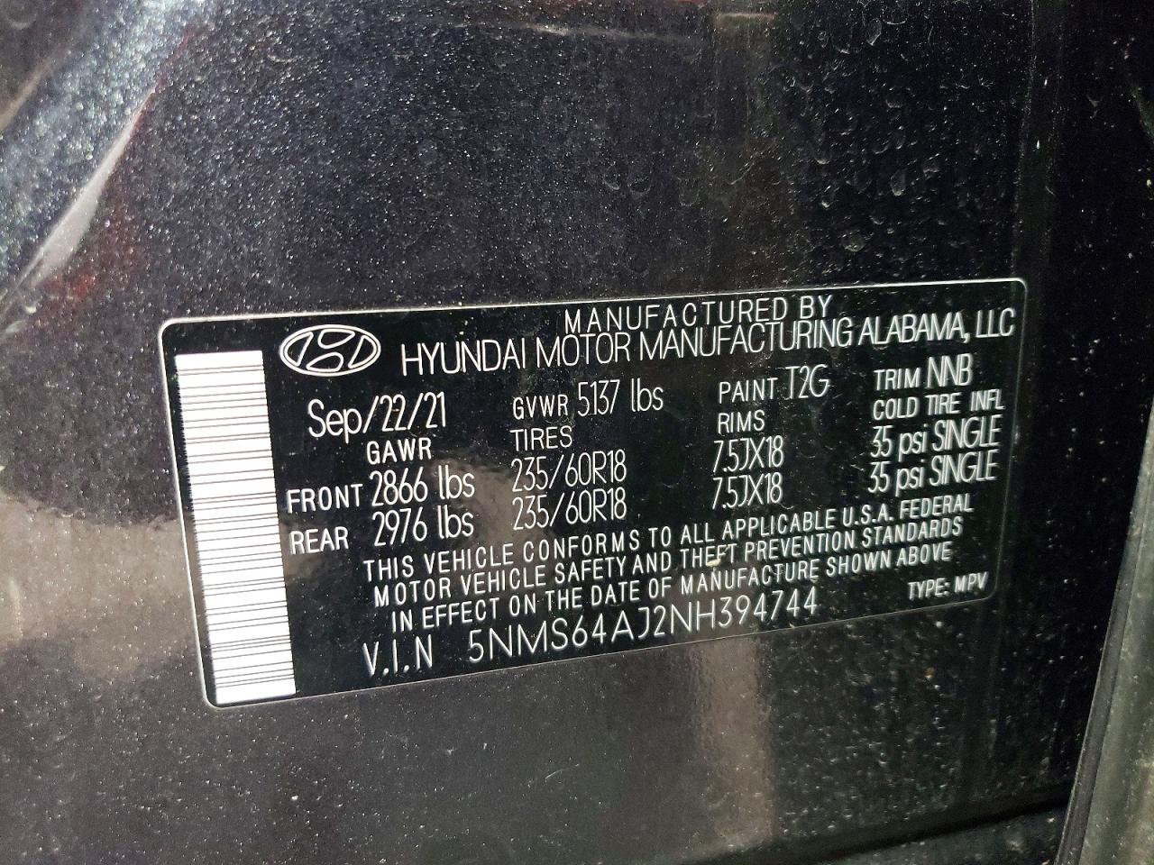 Hyundai SANTA FE Xrt