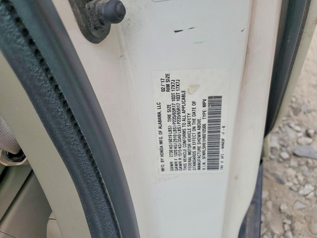 Honda Odyssey Exl