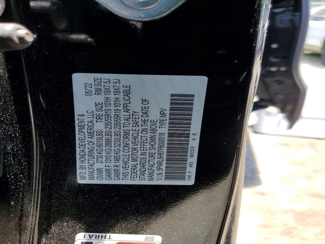 Honda Odyssey Touring