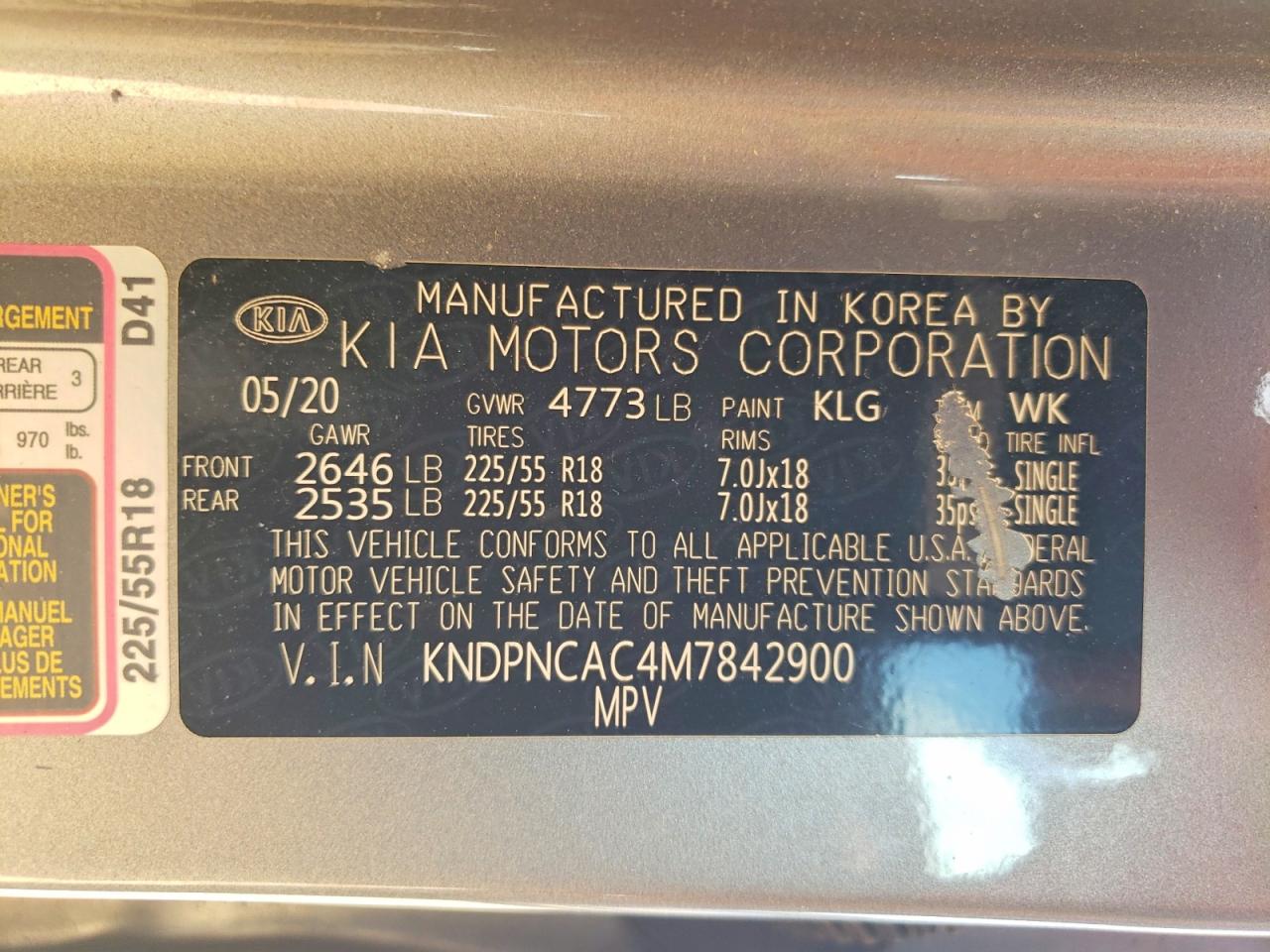Kia Sportage Ex