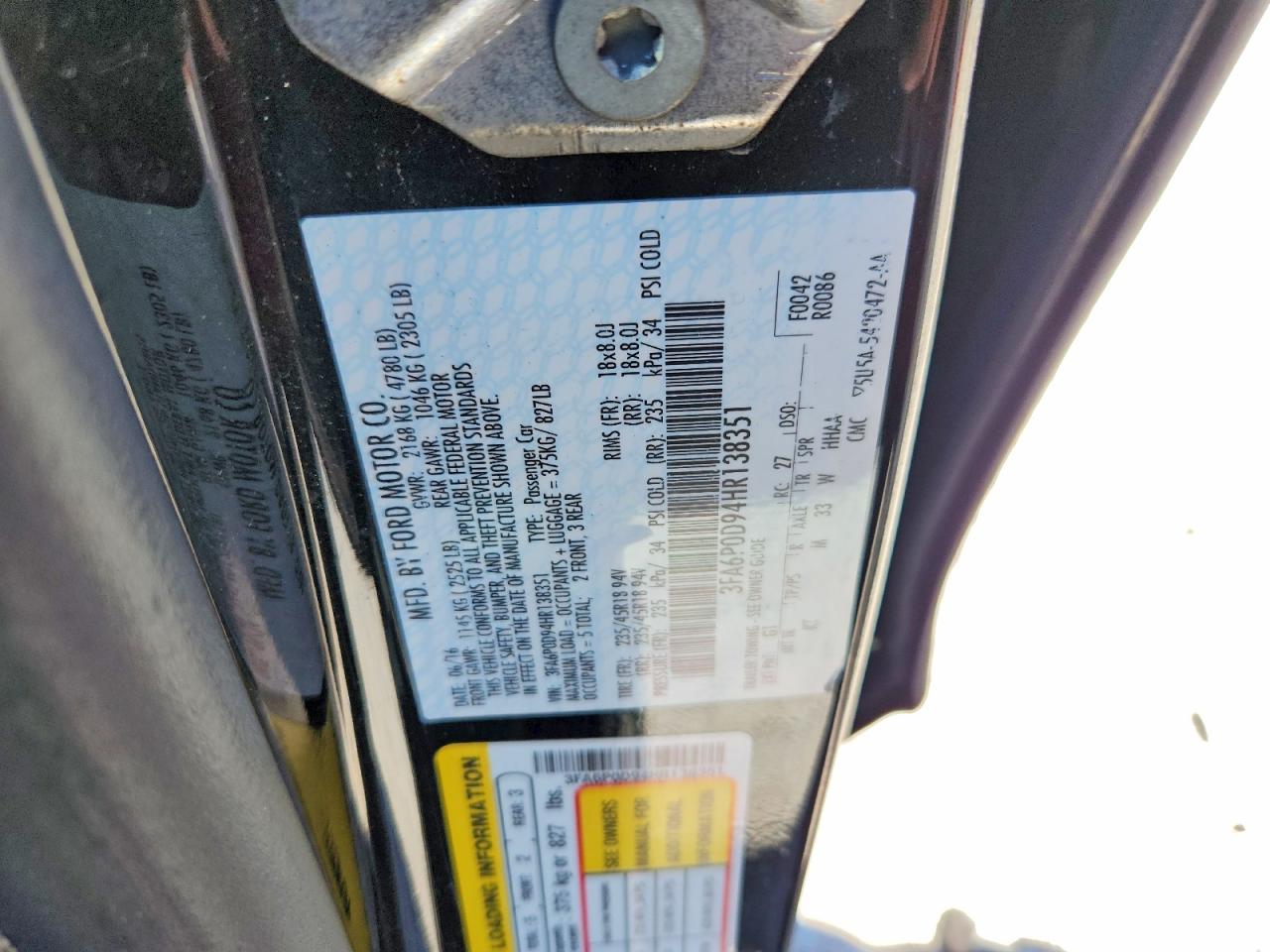 Ford Fusion Titanium