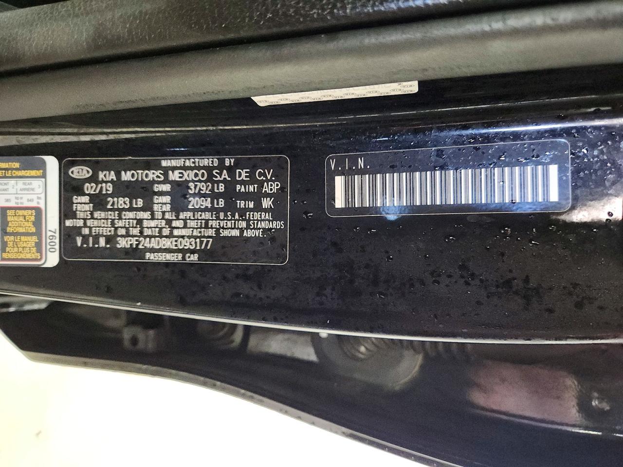 Kia Forte Fe