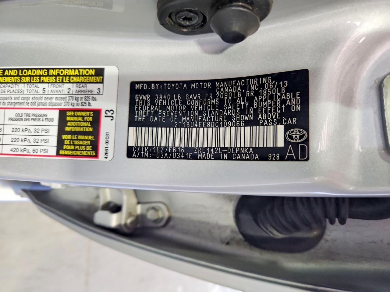 Toyota Corolla Le