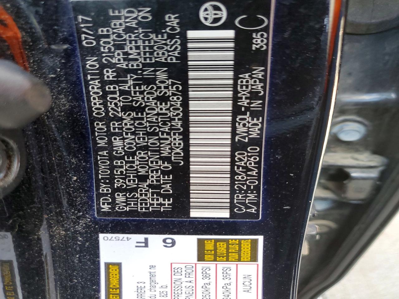 Toyota Prius One
