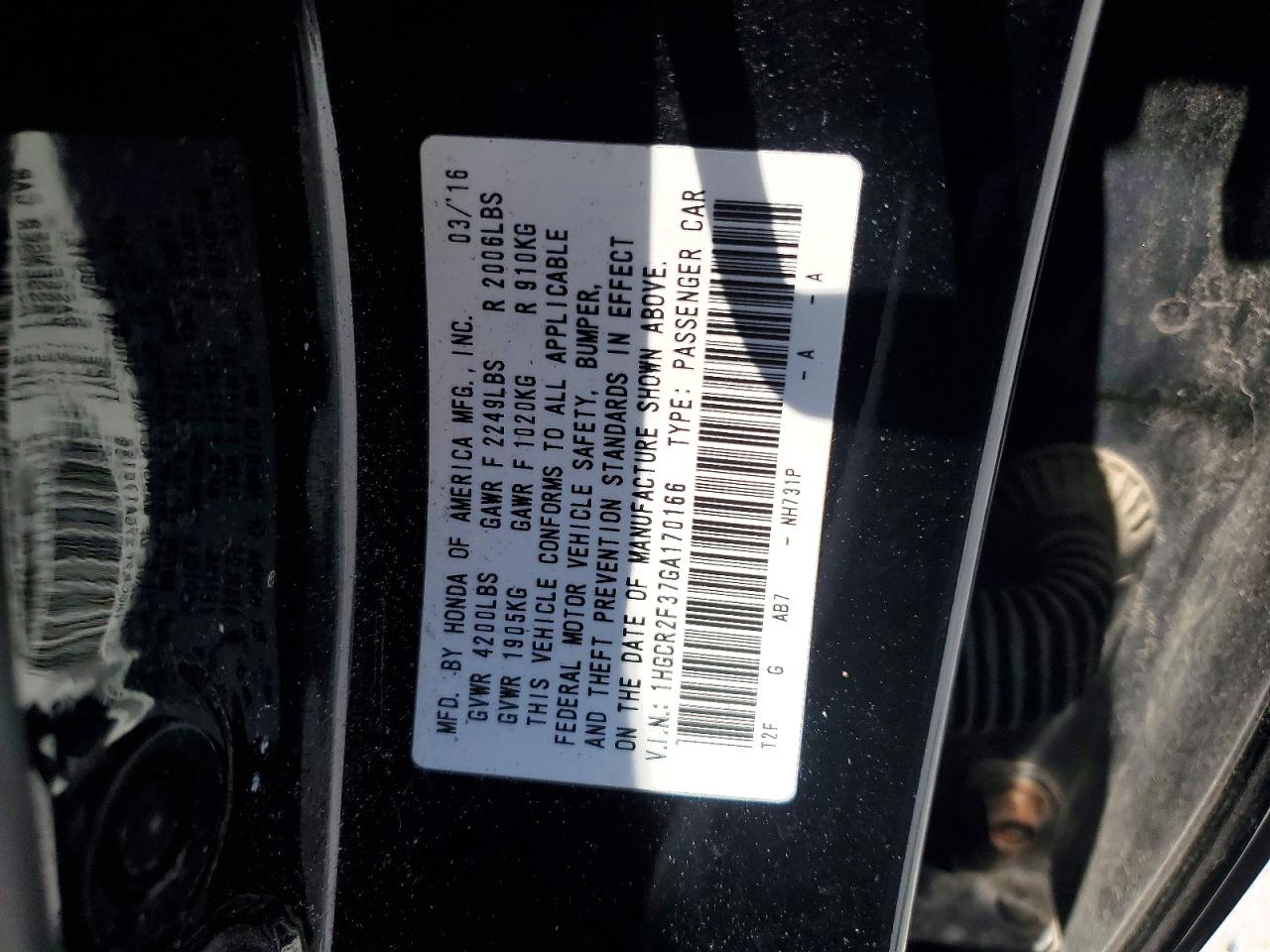 Honda Accord Lx