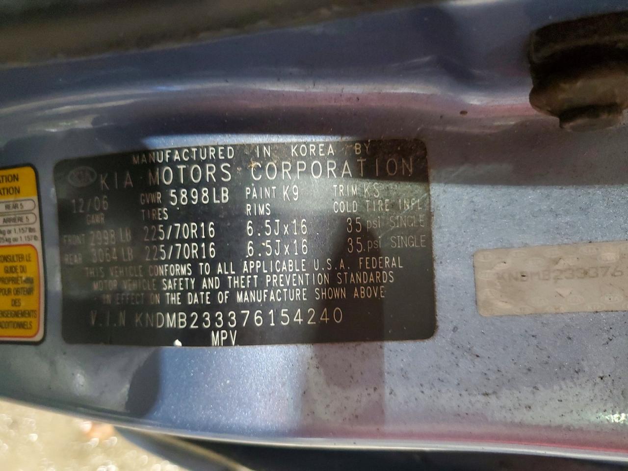 Kia Sedona Base