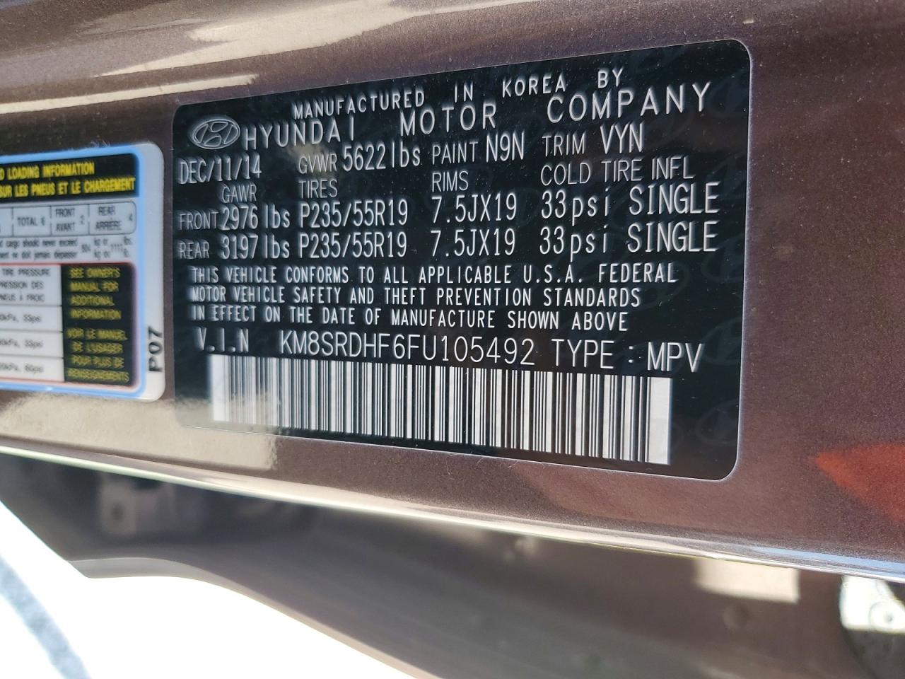 Hyundai SANTA FE Limited