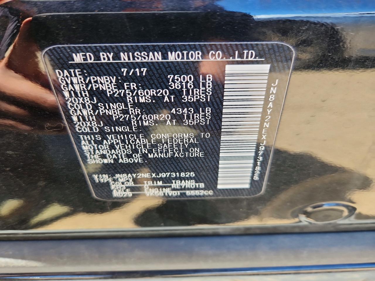 Nissan Armada Platinum