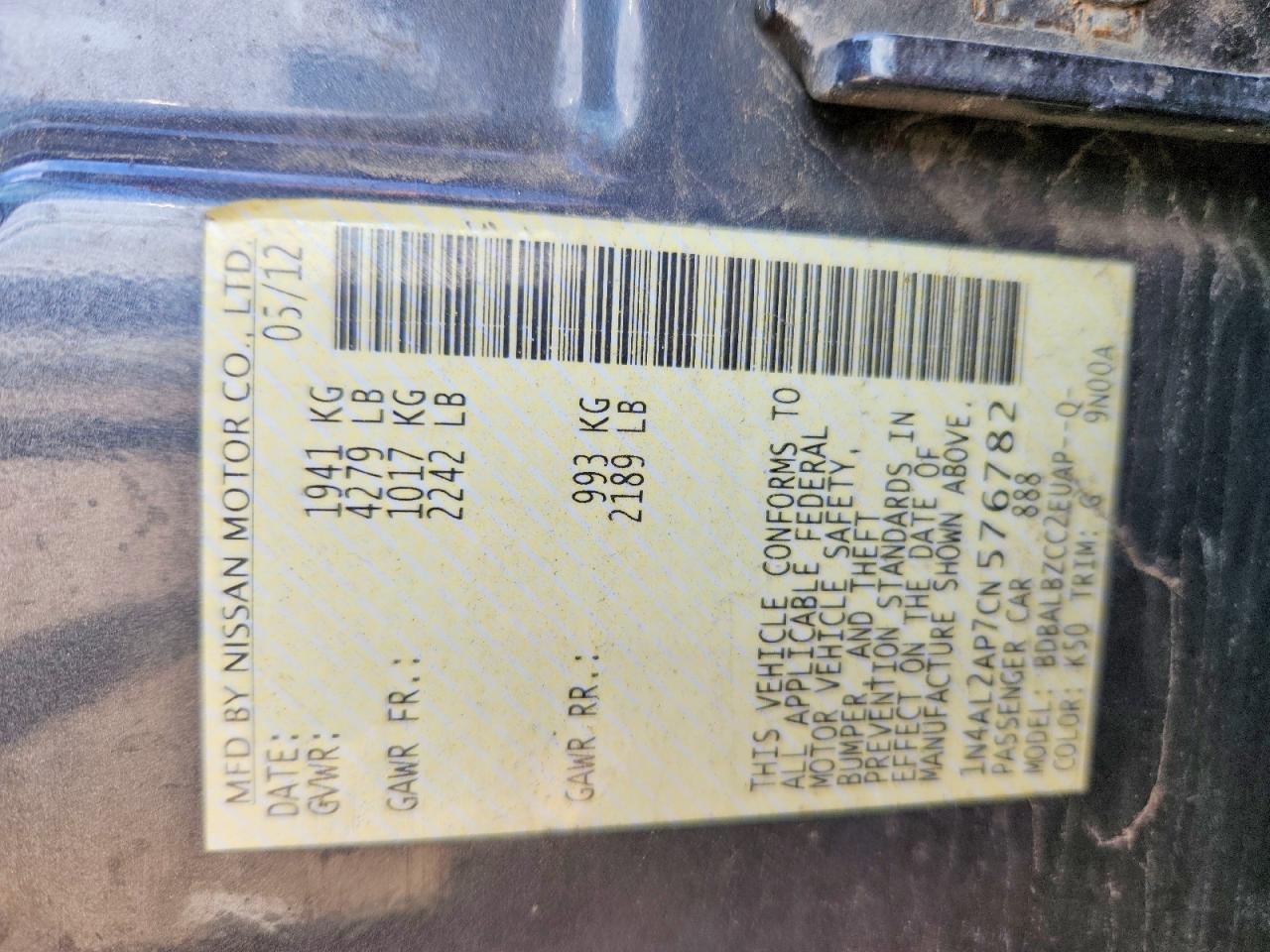 Nissan Altima 2.5