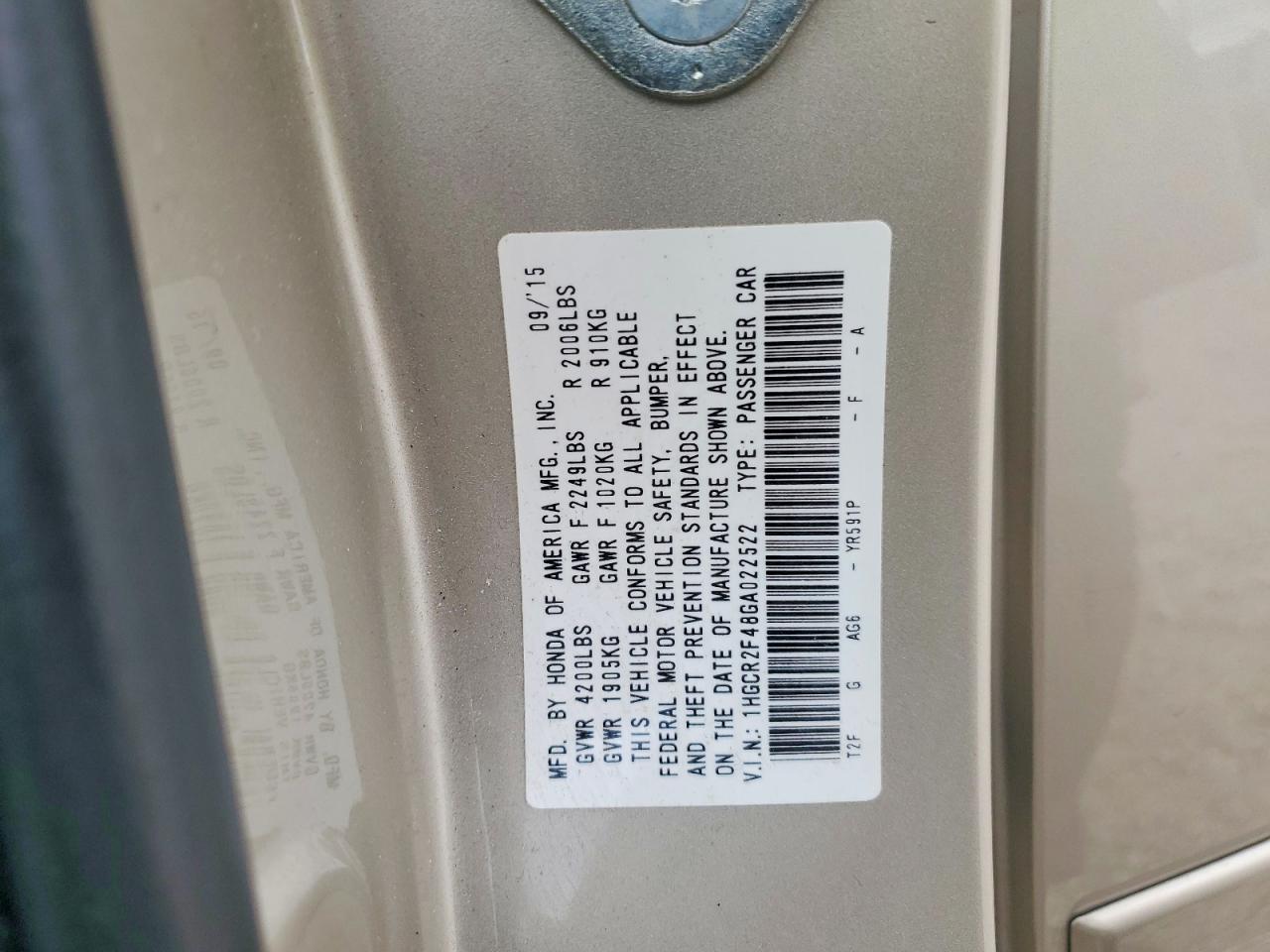 Honda Accord Lx