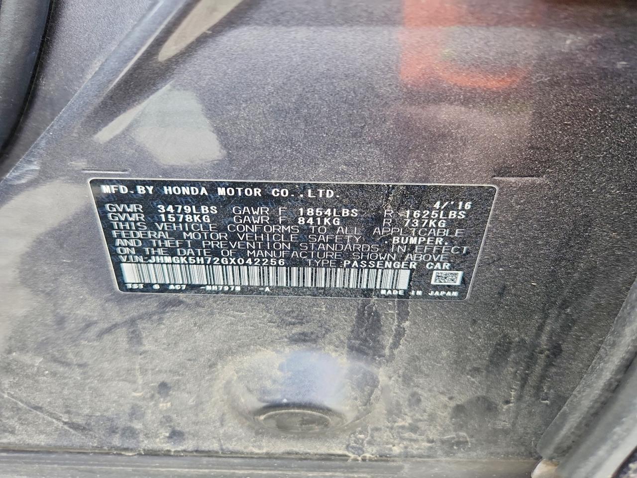 Honda Fit Ex