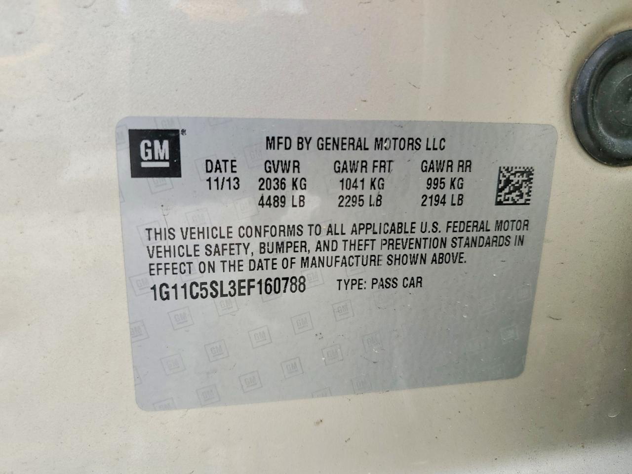 Chevrolet Malibu 1lt
