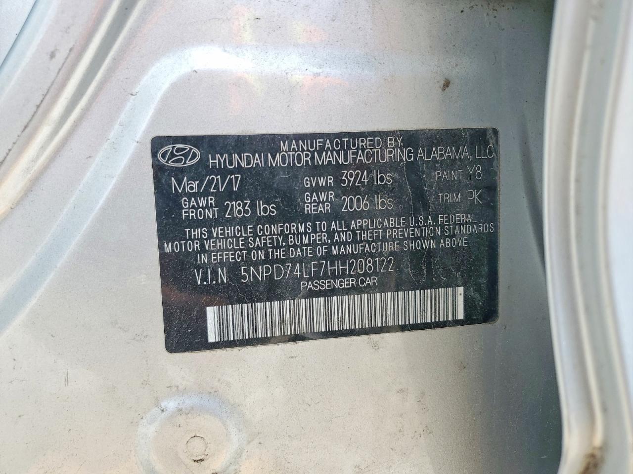 Hyundai ELANTRA Se