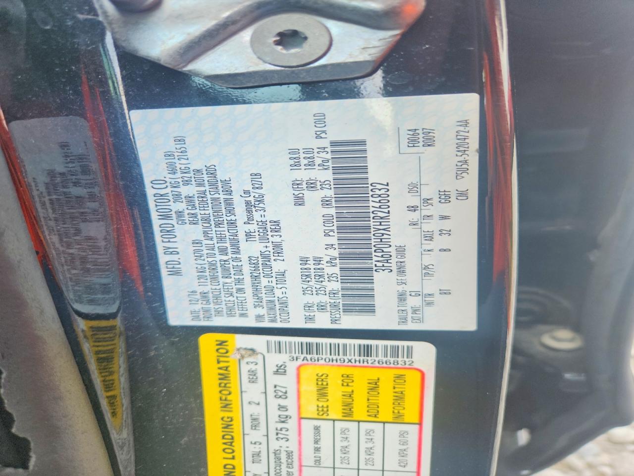 Ford Fusion Se