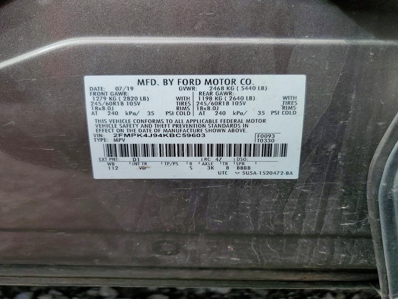 Ford Edge Sel