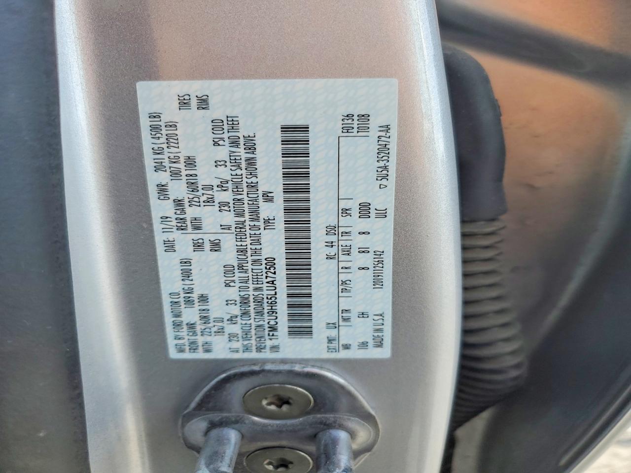 Ford Escape Sel