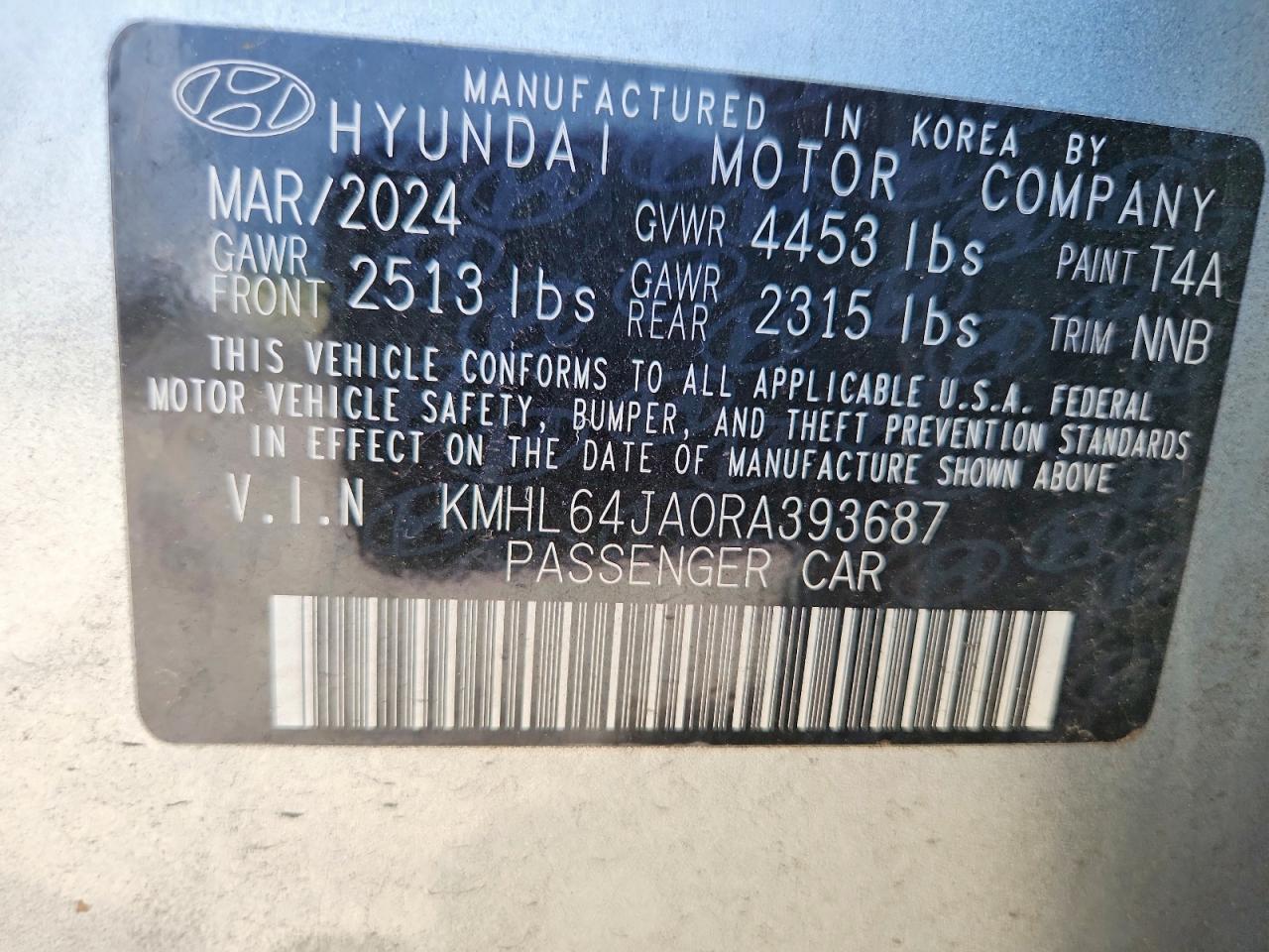 Hyundai SONATA Sel