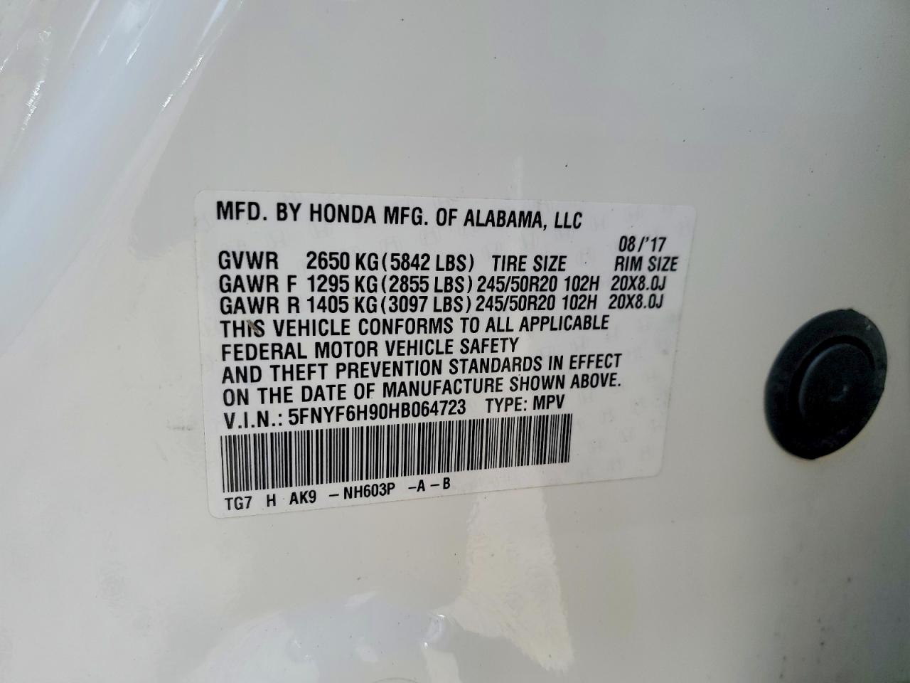 Honda Pilot Touring