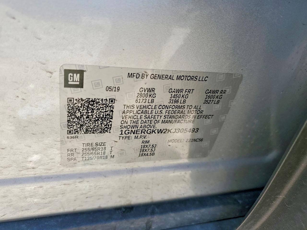 Chevrolet Traverse Lt