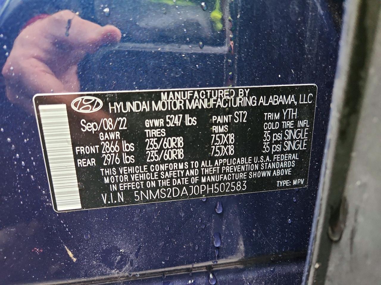 Hyundai SANTA FE Sel