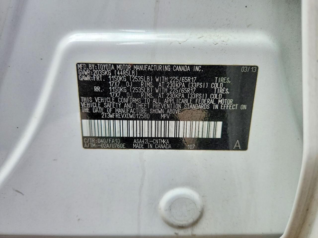 Toyota RAV4 Xle