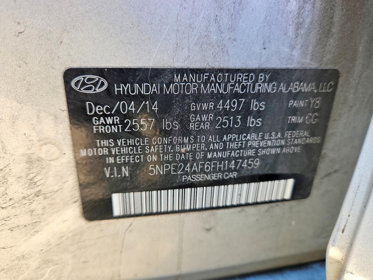 Hyundai SONATA Se