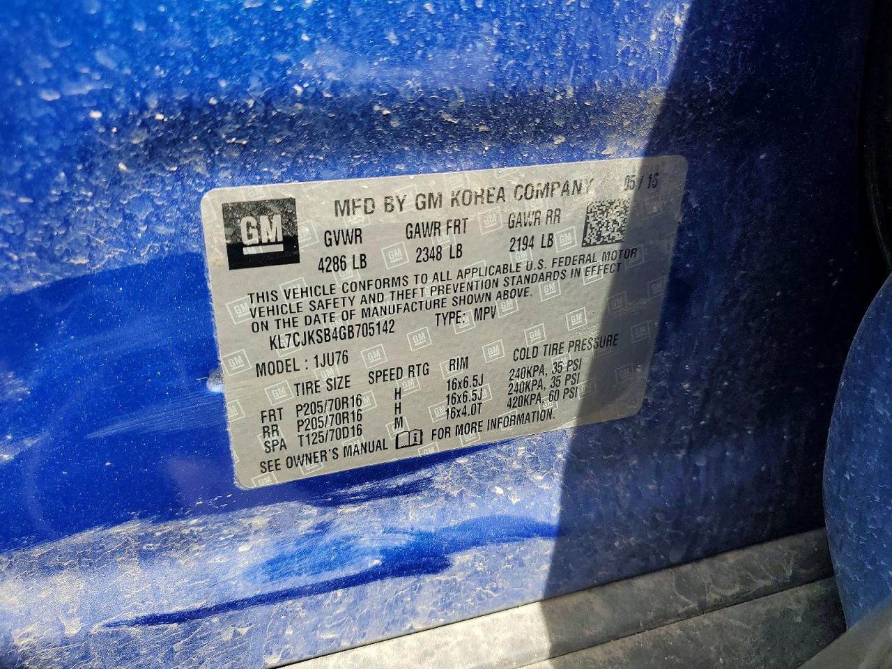 Chevrolet Trax Ls