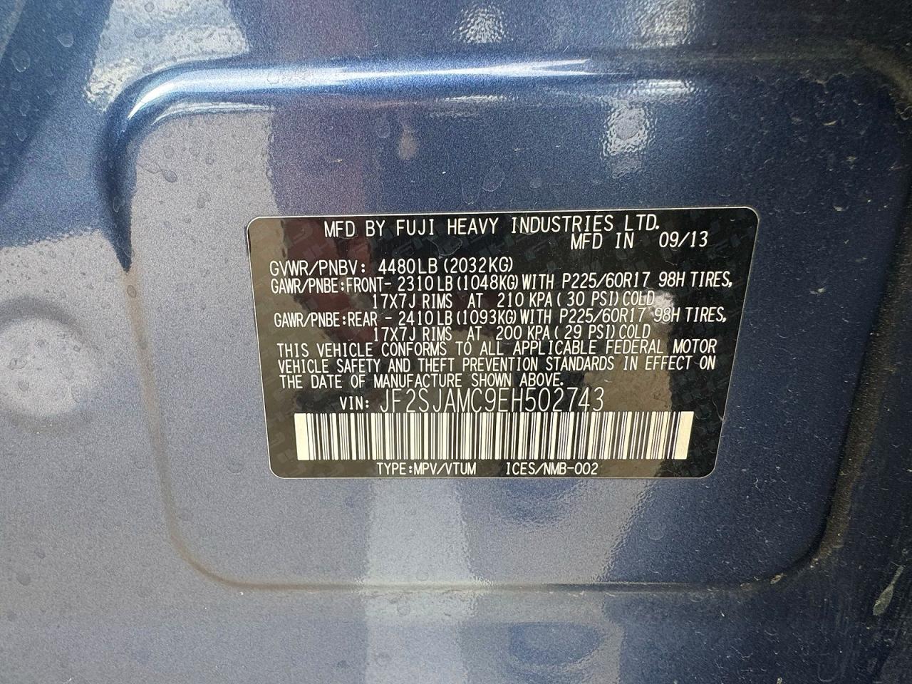Subaru Forester 2.5i Touring