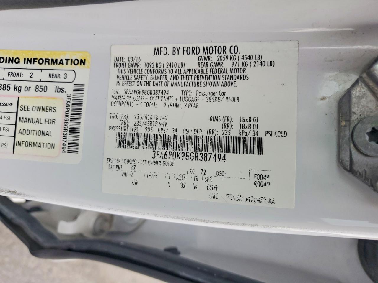 Ford Fusion Titanium