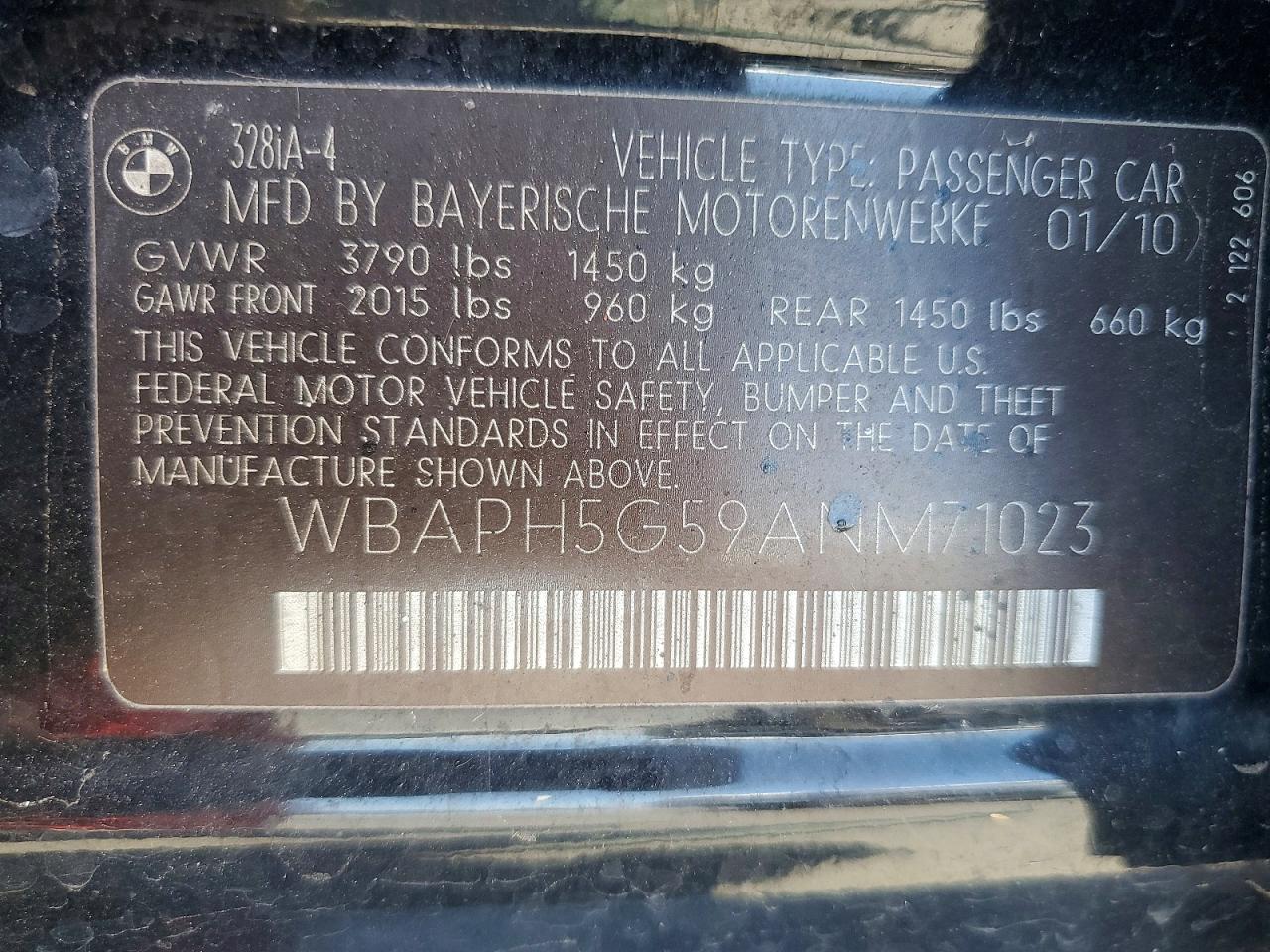 BMW 3 Series I Sulev