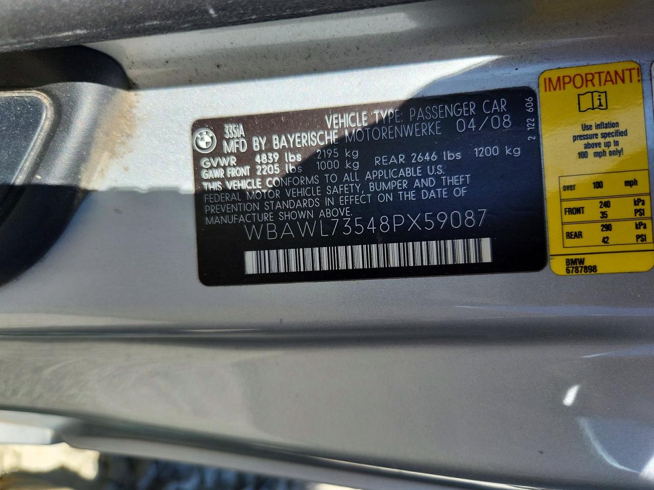 BMW 3 Series I